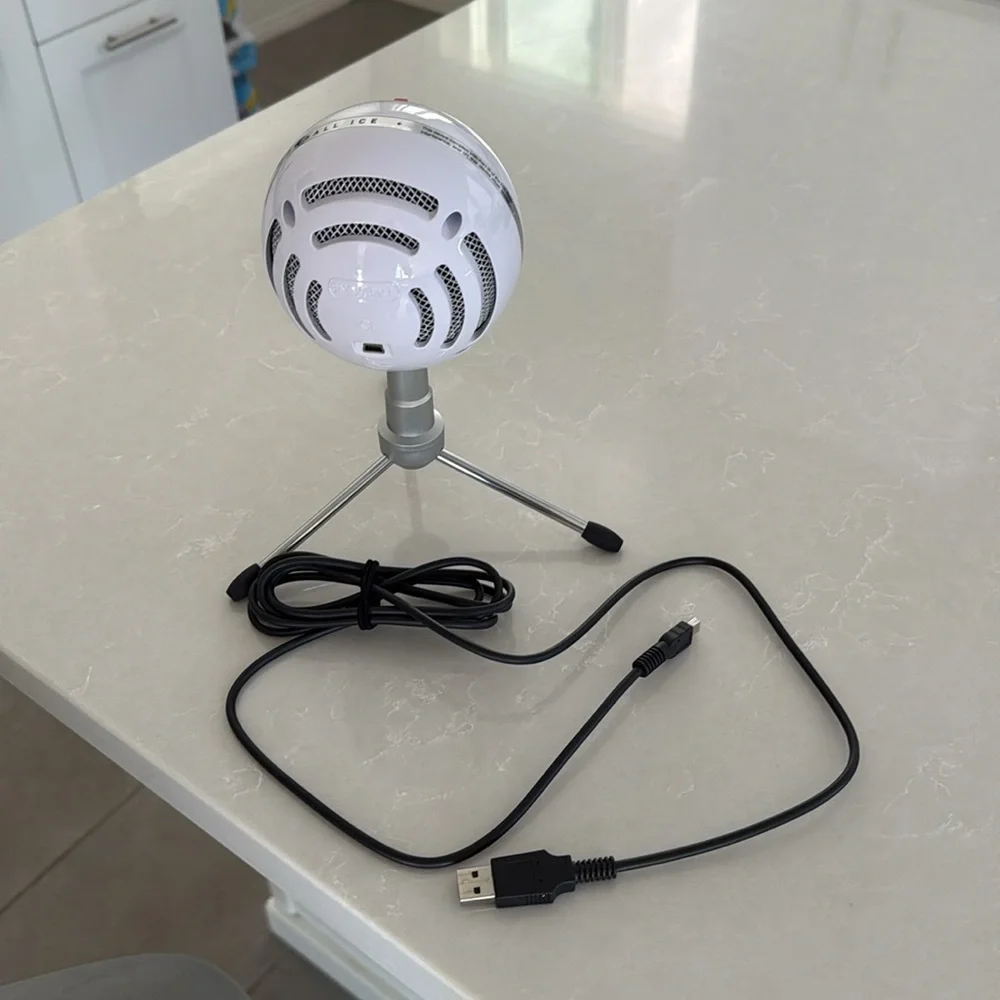 Snowball iCE USB Microphone - White